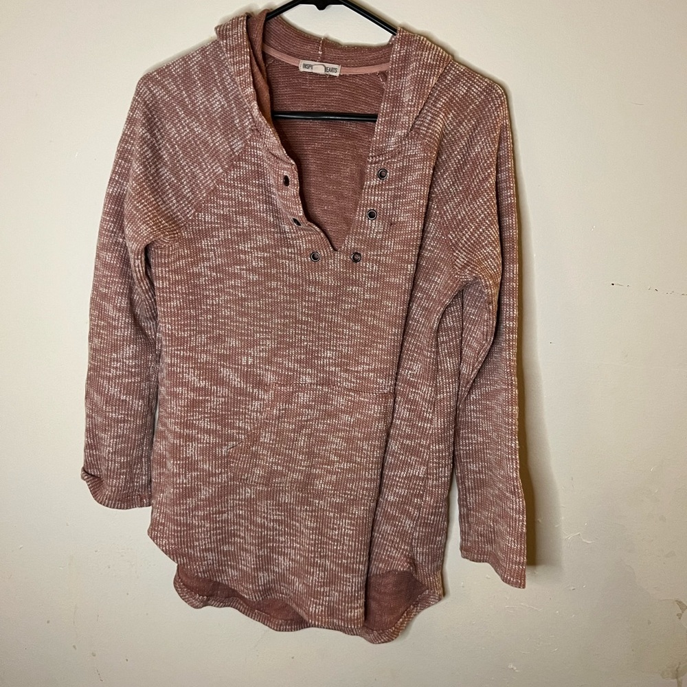Inspired hearts mid sleeve shirt